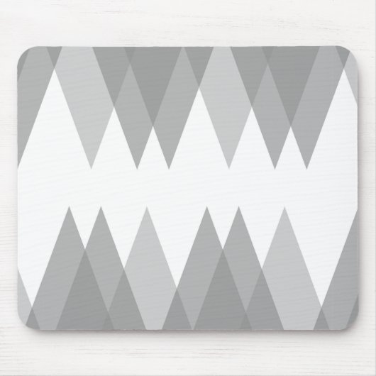 Tapis De Souris Triangles gris (Devant)