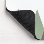 Tapis De Souris Triangles mauve et vert (Coin)