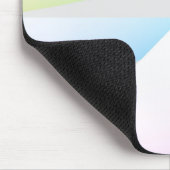 Tapis De Souris Triangles Pastel (Coin)