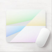 Tapis De Souris Triangles Pastel (Avec souris)