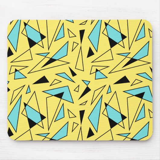 Tapis De Souris Triangles Pattern (Devant)