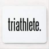Tapis De Souris Triathlete. (Devant)