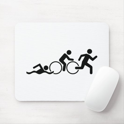 Tapis De Souris Triathlon (Avec souris)