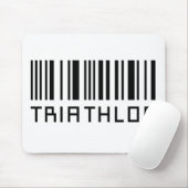 Tapis De Souris Triathlon à 8 bits (Avec souris)