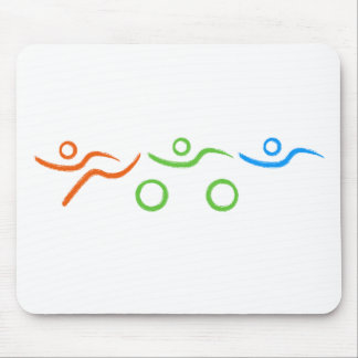 Tapis De Souris Triathlon cool et design unique