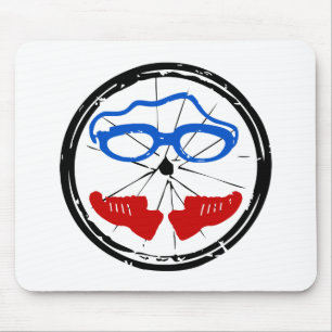 Tapis De Souris Triathlon Freak logo