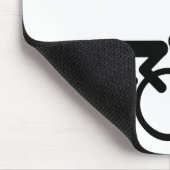 Tapis De Souris Triatholon - course à vélo (Coin)