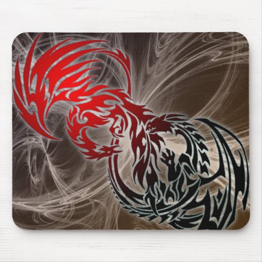tapis de souris tribal de dragon (Devant)