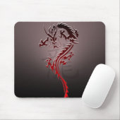 tapis de souris tribal de dragon (Avec souris)
