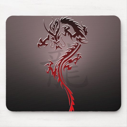 tapis de souris tribal de dragon (Devant)