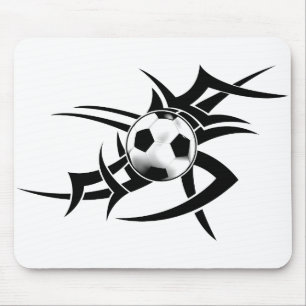 Tapis De Souris Tribal Mousepad du football