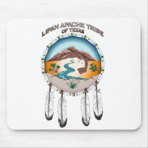 Tribu de Lipan Apache du Texas Mousepad