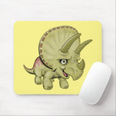 Tapis De Souris Tricératops Cute Pad (Avec souris)