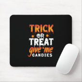 Tapis De Souris Trick d'Halloween (Avec souris)