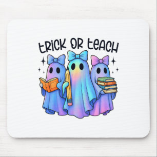Tapis De Souris Trick Ou Enseigner Pastel Galaxy Ghost Halloween S