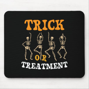 Tapis De Souris Trick Ou Traitement Physique Thérapie Squelette Pt