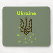 Tapis De Souris Trident de l'Ukraine (Devant)
