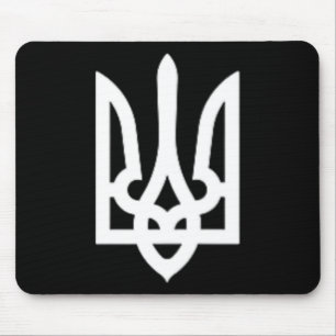 Tapis De Souris Trident ukrainien Volodymyr Zelensky président de