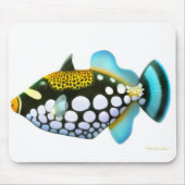 Tapis De Souris Triggerfish Mousepad de clown (Devant)