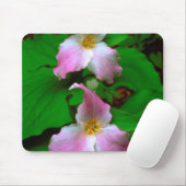 Tapis De Souris Trillium Fleur sauvage (Avec souris)