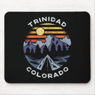 Tapis De Souris Trinidad Colorado Montagnes Vacances Camping Souve