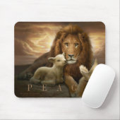 Tapis De Souris TRINITÉ de mousepad de PAIX (Avec souris)