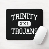 Tapis De Souris Trinité - Trojan - lycée - Euless le Texas (Avec souris)