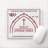 Tapis de souris Trinity Lutheran (Avec souris)