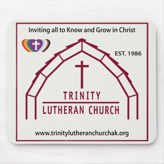 Tapis de souris Trinity Lutheran (Devant)