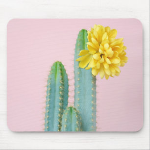 Tapis De Souris Trio bleu de cactus