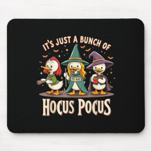 Tapis De Souris Trio de canards mignons sorcellerie Hocus Pocus ma