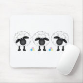 Tapis De Souris Trio des moutons (Avec souris)