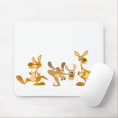 Tapis De Souris Trio mignon des kangourous Mousepad de bande (Avec souris)