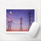 Tapis De Souris Triple de ligne électrique (Avec souris)
