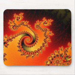 Tapis de souris Triple Twirl Flamboyant