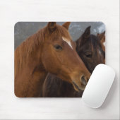Tapis De Souris Triplets de chevaux (Avec souris)