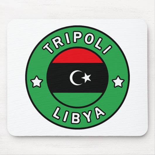 Tapis De Souris Tripoli Libye (Devant)