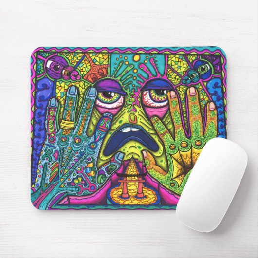 Tapis de souris Trippy (Avec souris)