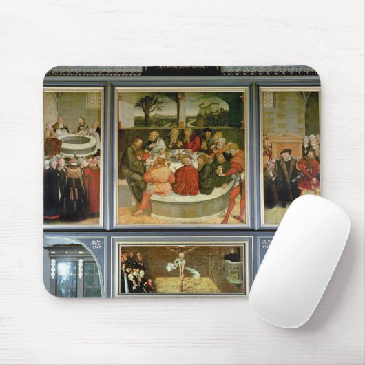 Tapis De Souris Triptyque (Avec souris)