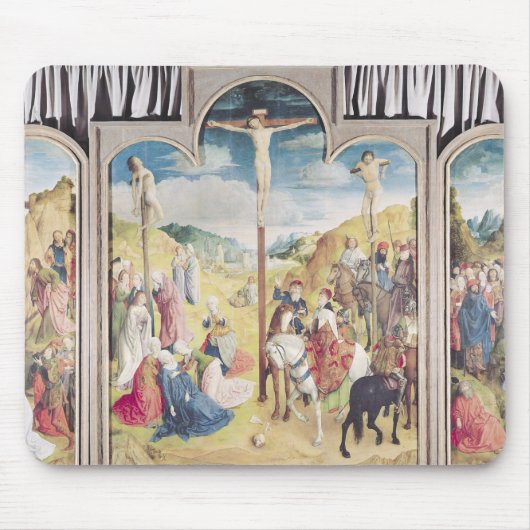 Tapis De Souris Triptyque de la crucifixion (Devant)