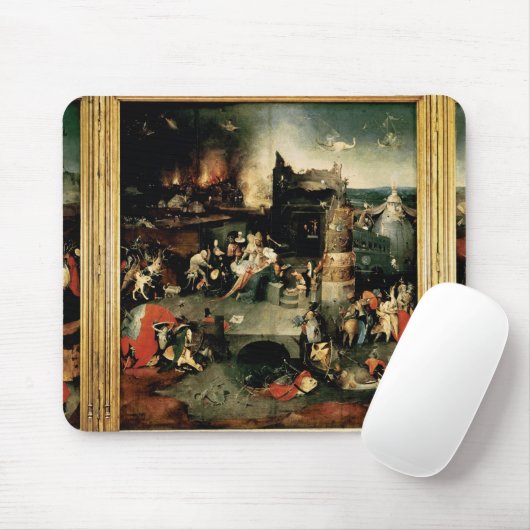 Tapis De Souris Triptyque : La tentation de St Anthony (Avec souris)