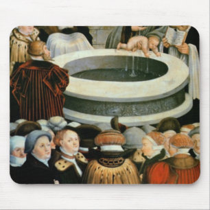 Tapis De Souris Triptyque, panneau gauche, Philipp Melanchthon