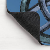 Tapis De Souris Triquetra (bleu) (Coin)