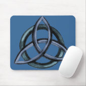 Tapis De Souris Triquetra (bleu) (Avec souris)