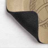 Tapis De Souris Triquetra Celtique Trinity Knot Button Mousepad (Coin)