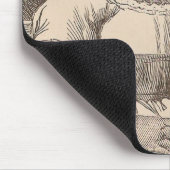 Tapis De Souris Triste petite fille (Coin)