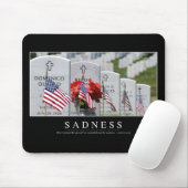 Tapis De Souris Tristesse : Citation inspirante (Avec souris)