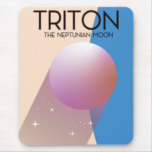 Tapis De Souris Triton - La lune népalaise