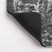 Tapis De Souris Tritons toilettant deux chevaux du soleil dans le (Coin)