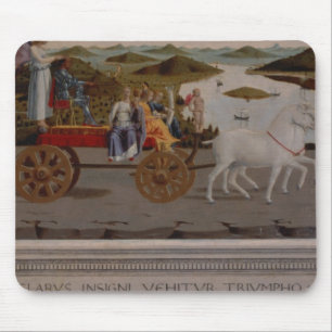 Tapis De Souris Triumph de Federigo DA Montefeltro, duc d'Urbino